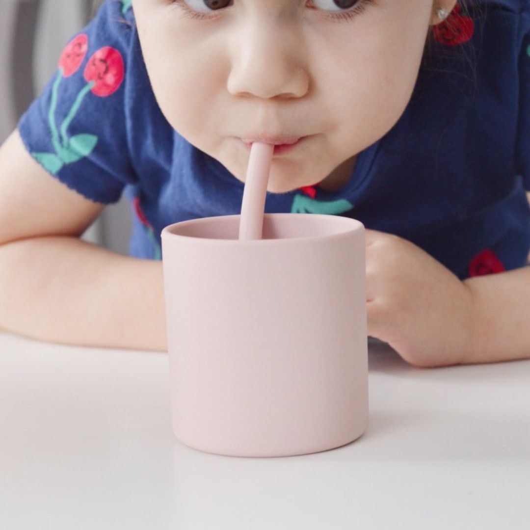 Silicone Cup + Straw